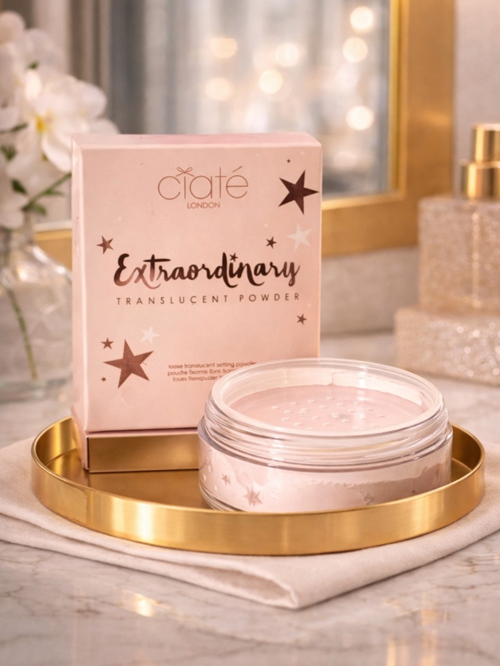 Ciaté London Extraordinary Translucent Powder Setting Powder Blurring Soft